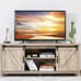 60 Tv Stand w/Sliding Barn Doors