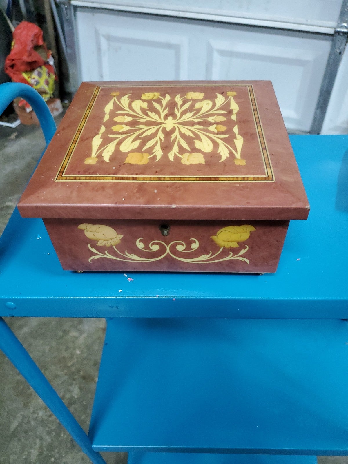 Rare wood music Box