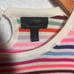 J Crew Women's Italian Cashmere Stripe Soft Rainbow Crewneck Sweater Size Small