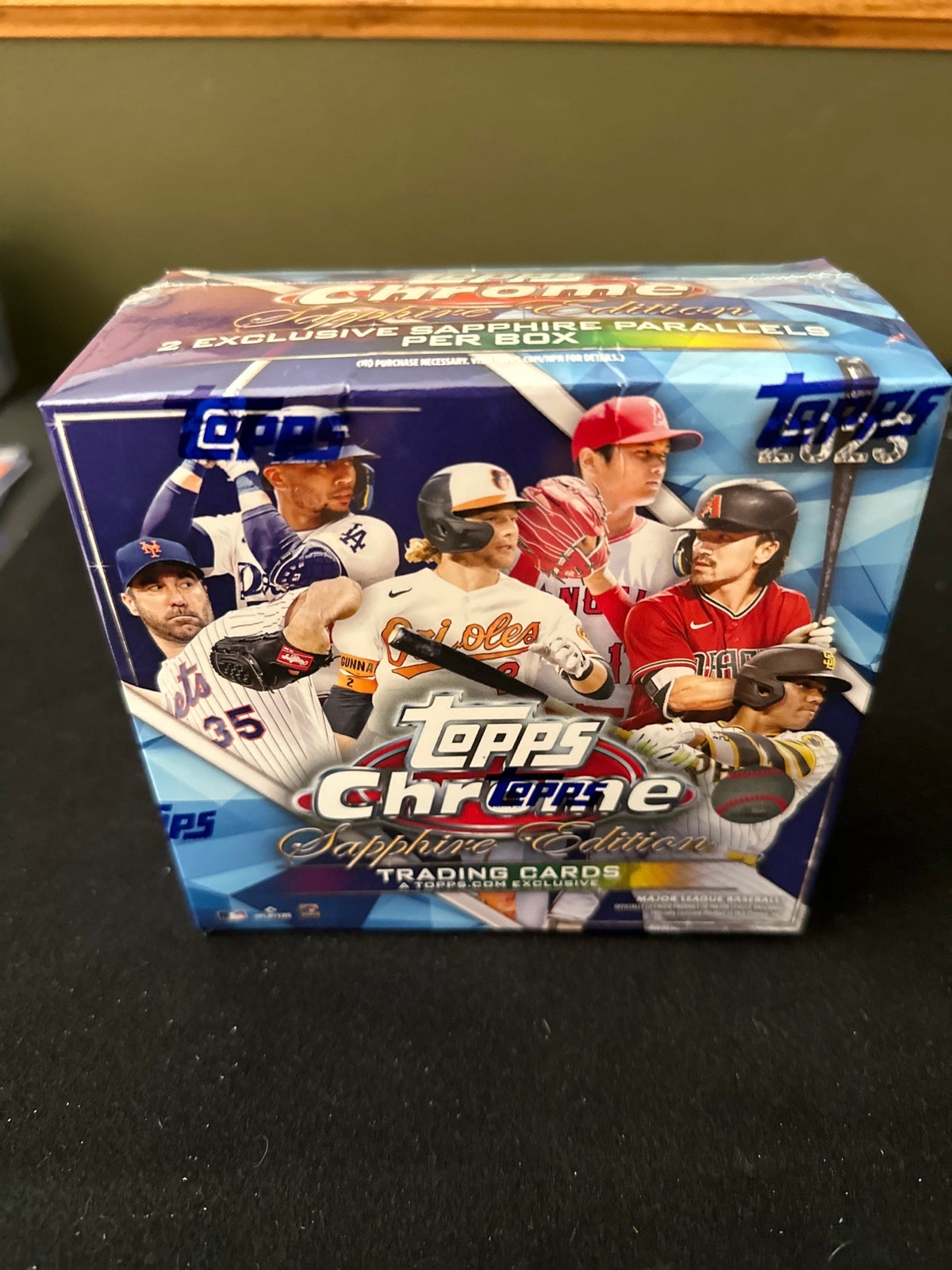 2023 Topps Chrome Sapphire hobby box limited edition