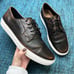 Frye Men's Distressed Leather Astor Oxford Casual Sneaker Shoes in Brown Mens 13