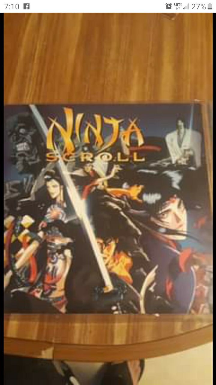 Ninja Scroll laserdisc