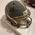 Najee Harris Autographed Slate Mini Helmet Fanatics COA Pittsburgh Steelers