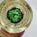 Vtg Fratelli Toso Murano Millefiori Control Bubble Art Glass Paperweight - Italy