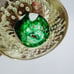 Vtg Fratelli Toso Murano Millefiori Control Bubble Art Glass Paperweight - Italy