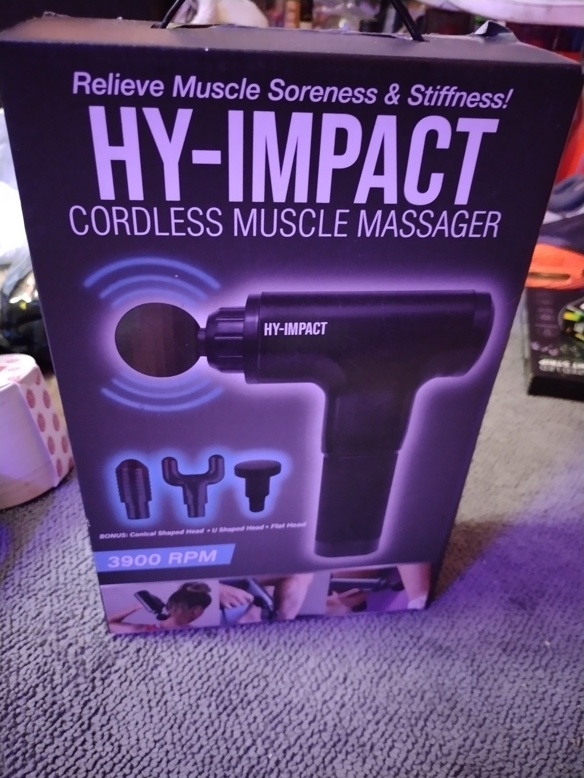 Hypervolt massage gun