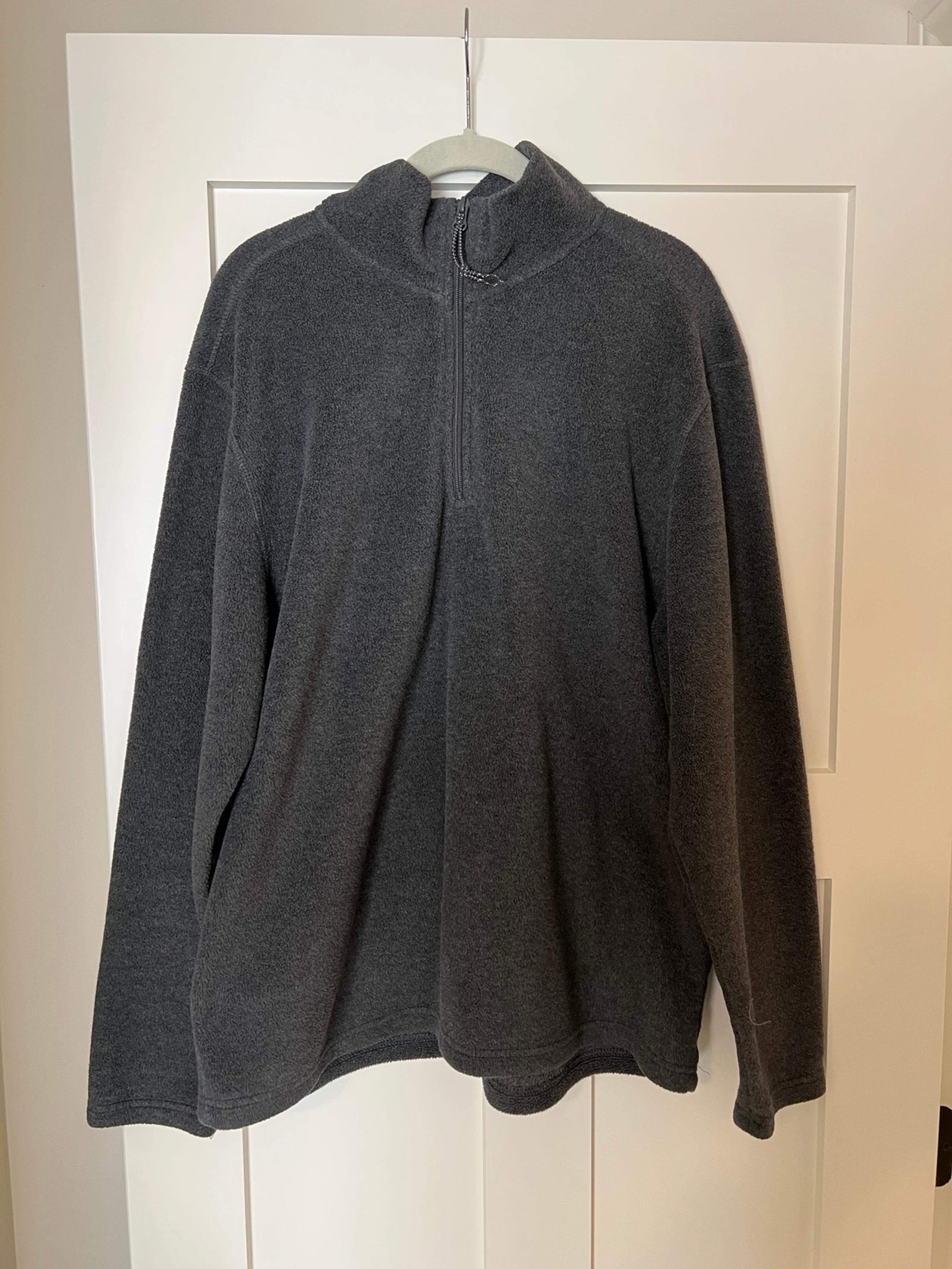 St John’s Bay Grey 1/4 Zip Pullover