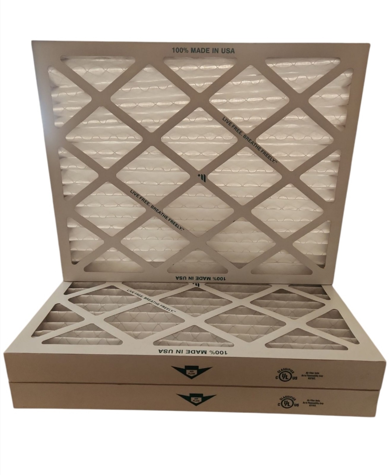 Filterbuy 16x20x2 Pleated Air Filters MERV 13  Replacement HVAC AC Furnace X3!!