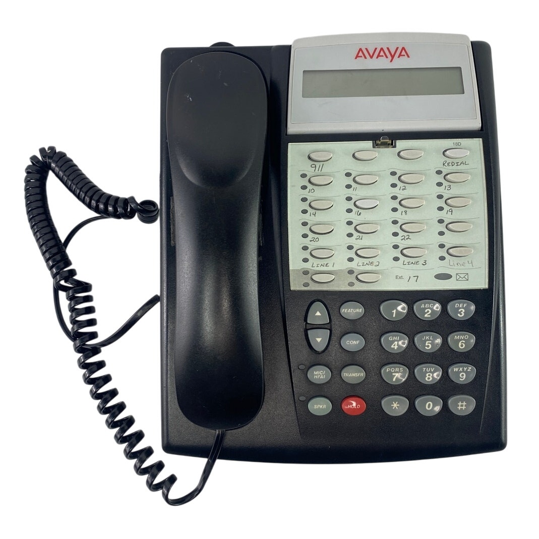 Avaya Partner 700340193 18D Series 2 Multi Line Corded Business Office Telephone