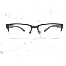 Armani Exchange AX1014 6060 Eyeglasses Rectangle Gray Half Rim Frames 53-17-145