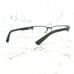 Armani Exchange AX1014 6060 Eyeglasses Rectangle Gray Half Rim Frames 53-17-145