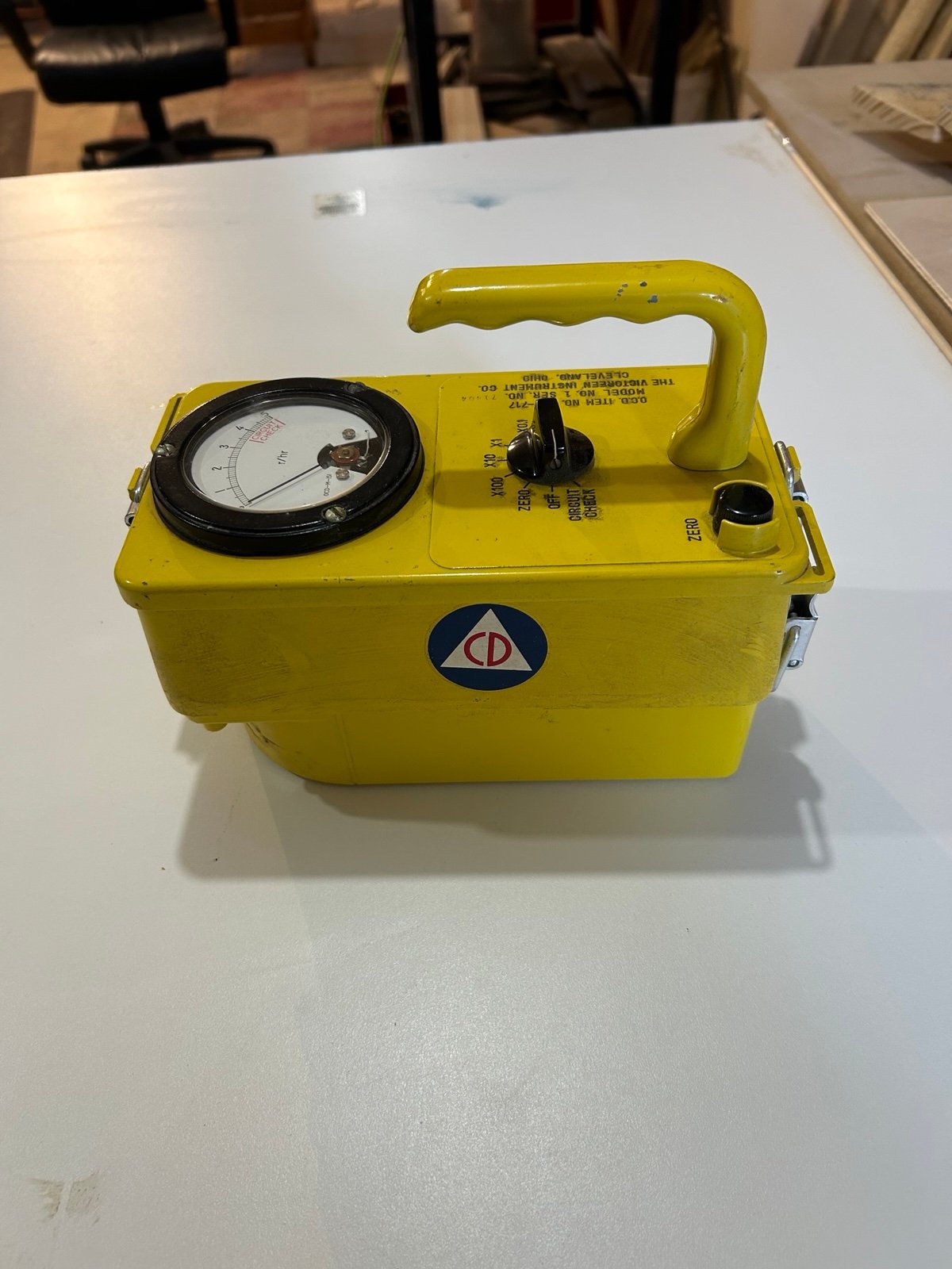 Victoreen CDV-717 Radiation Detector