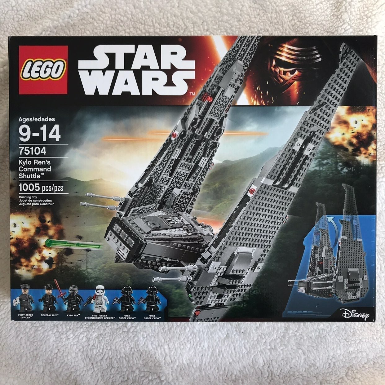 Lego 75104 Retired Kylo Command Shuttle