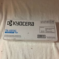 New - Genuine Kyocera TK-5372C CYAN Toner Cartridge New in the original box