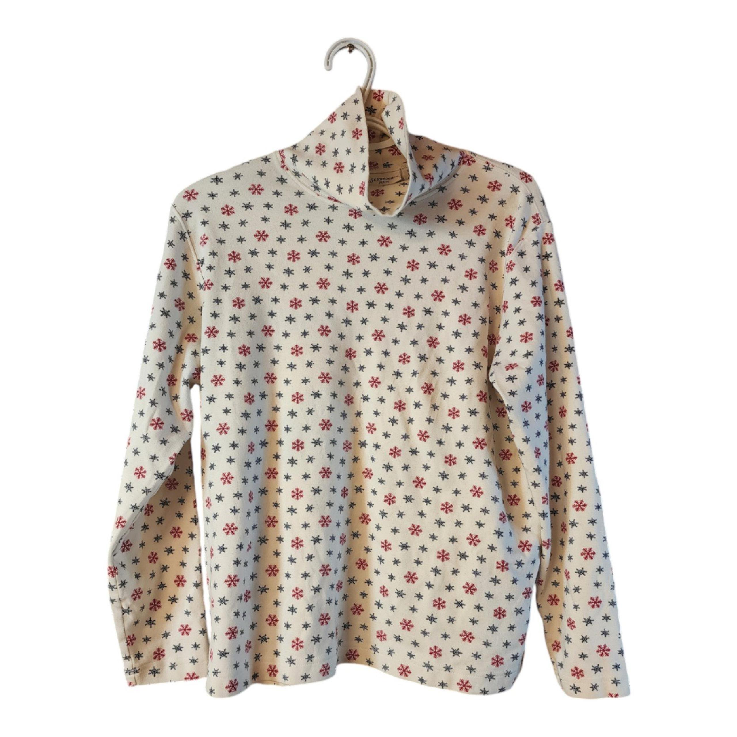 Flash Sale! St. John's Bay Snowflake Turtleneck (PL)