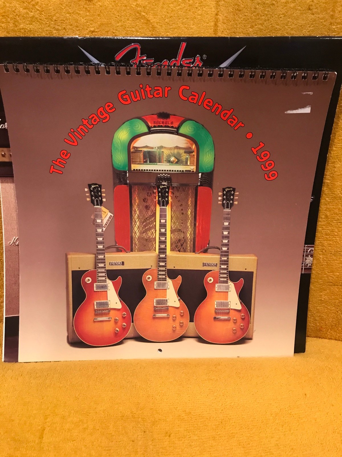 最新発見 The Vintage Guitar Calendar ギター