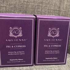 Aquiesse Fig cypress 6.5 Oz Luxury Candle