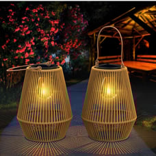 Solar Lights Outdoor Waterproof Solar Lights for Outside Hanging Solar Lantern