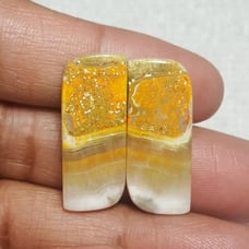 BumbleBee Jasper Natural Gemstone Cab