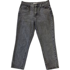 PacSun Woman’s washed out black mom jeans high rise size 30
