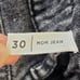 PacSun Woman’s washed out black mom jeans high rise size 30