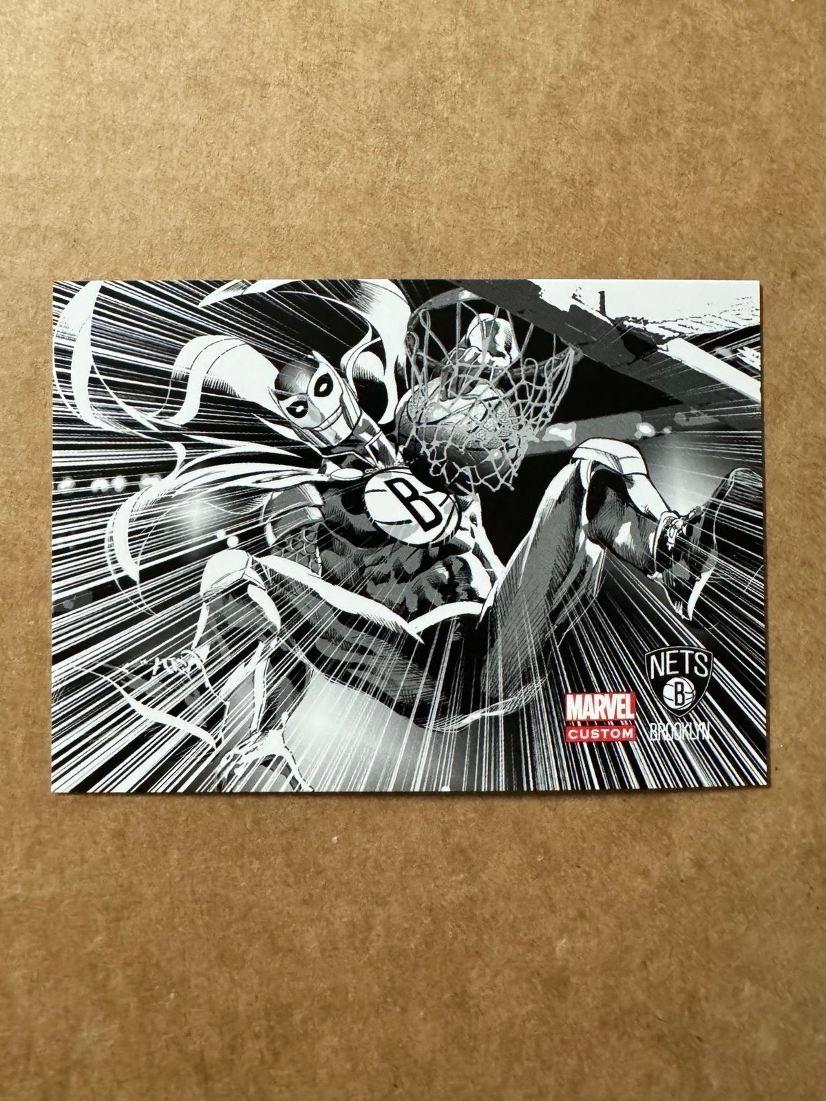 Marvel Custom x Brooklyn Nets BrooklyKnight Card