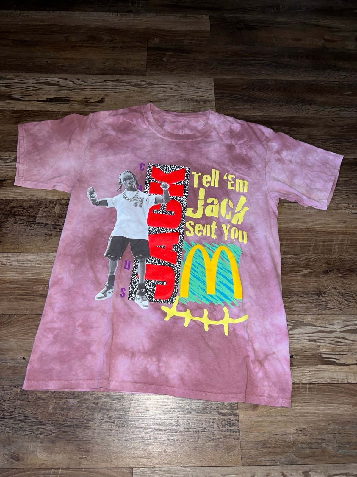 Travis Scott McDonalds Jack Smile II T Shirt