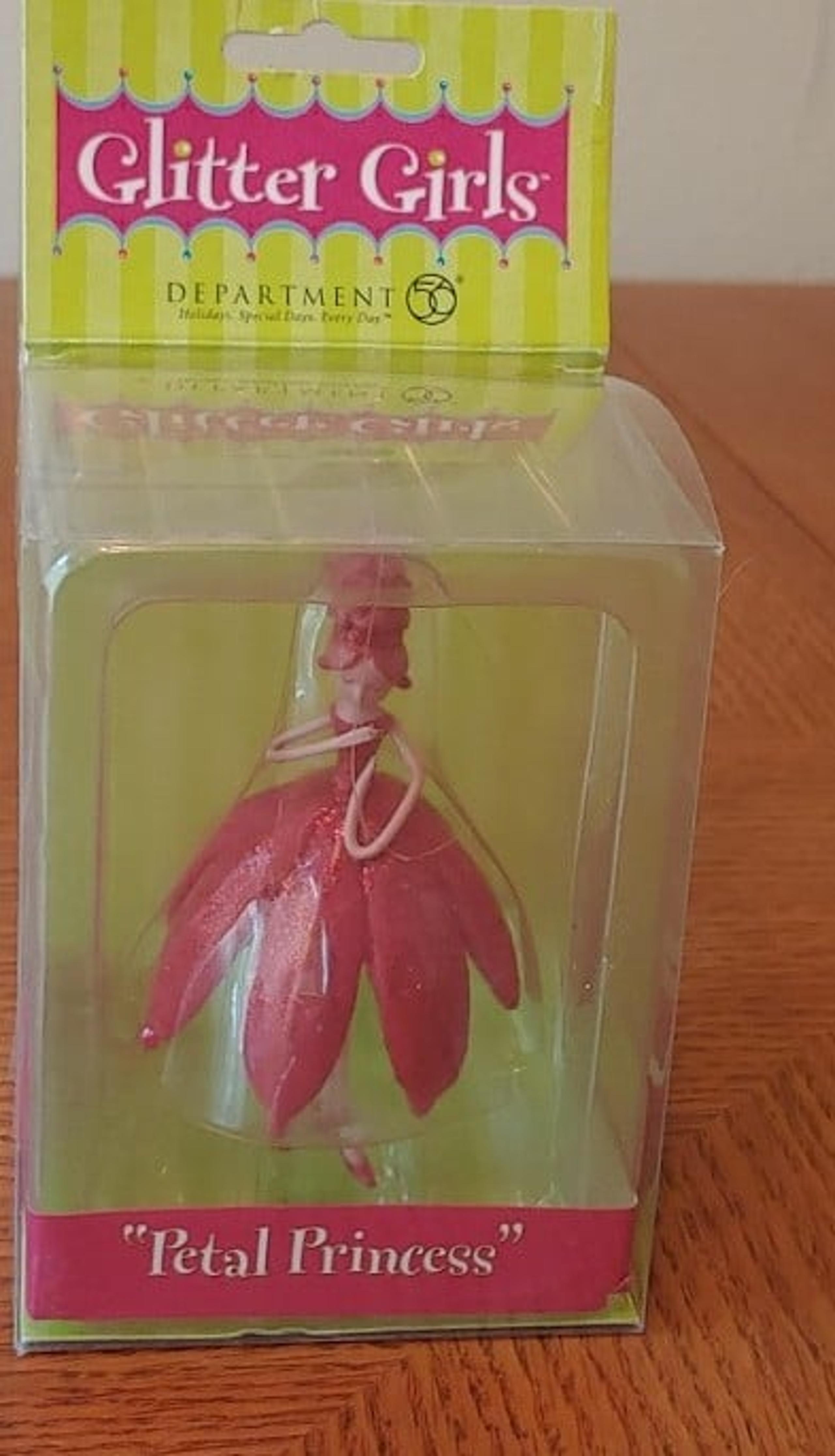 Dept 56 Glitter Girls "Petal Princess" Ornament