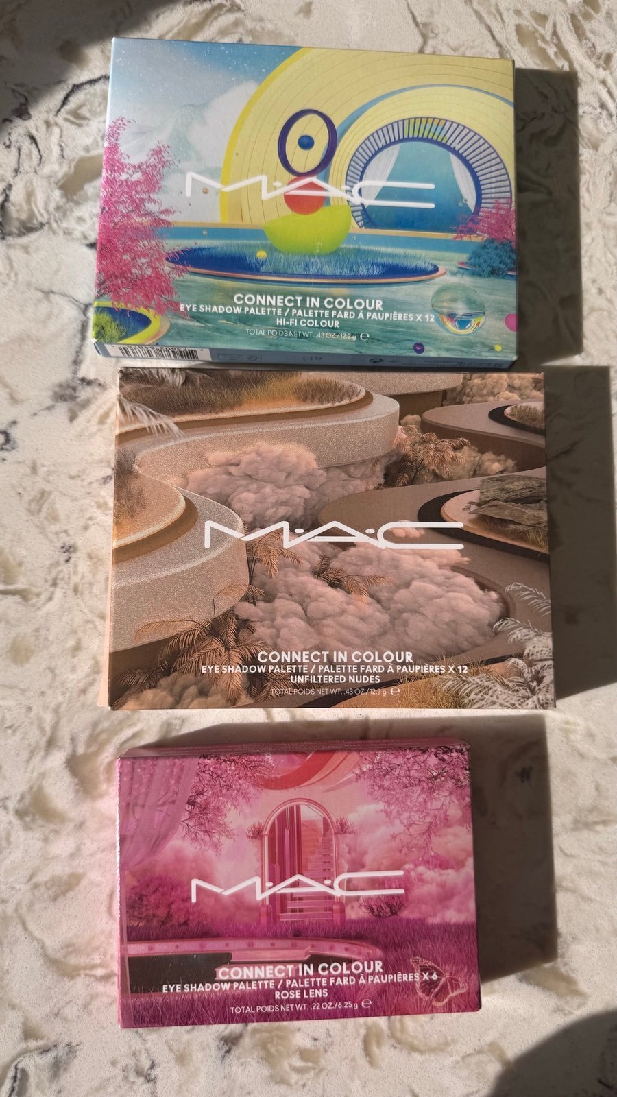 MAC Cosmetics 3 set bundle