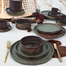 Ground Stackable Dining/Breakfast , Dinner Set , Chafing Dish , Gift Set , Multi