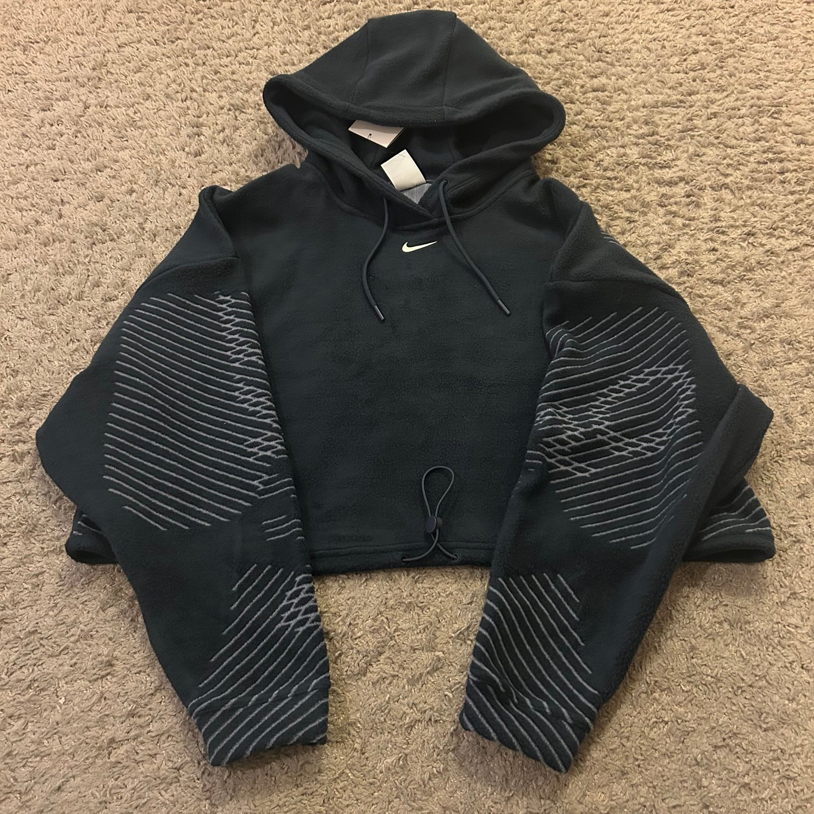 Women’s Nike Pro Therma Fit ADV Cropped Fleece Pullover Hoodie