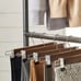 Organizer, 2 Tier Garment Rack with 3 Drawer Closet Organizer, Clothing Racks