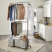 Organizer, 2 Tier Garment Rack with 3 Drawer Closet Organizer, Clothing Racks