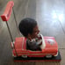 SF Giants 60th Anniversary Willie Mays Riding in a Car Bobblehead
