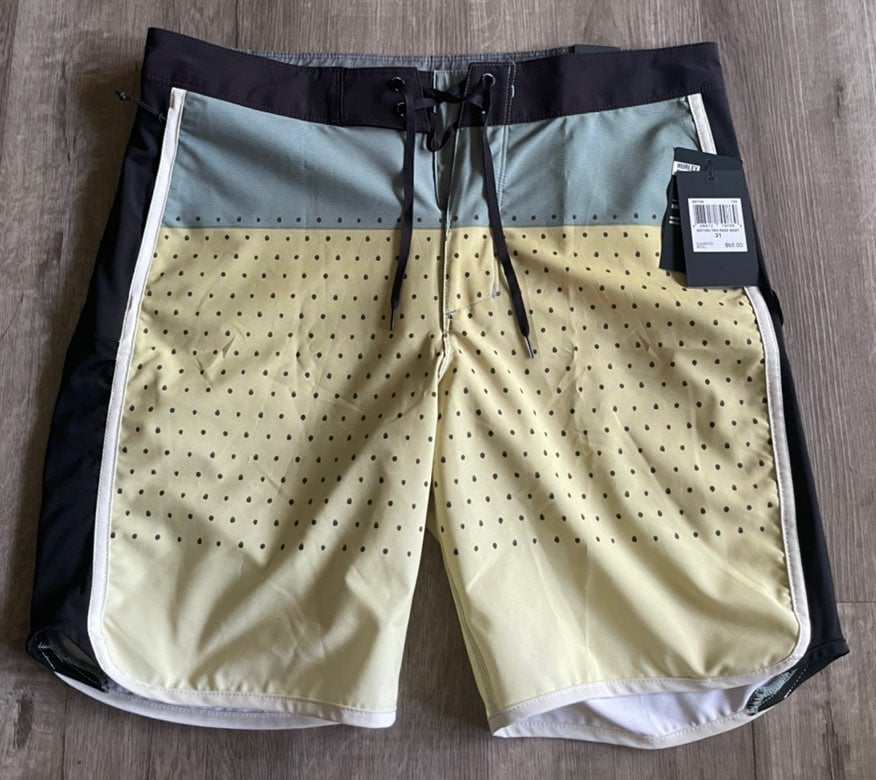 Mens Hurley Phamton Board Shorts Size 31 NWT