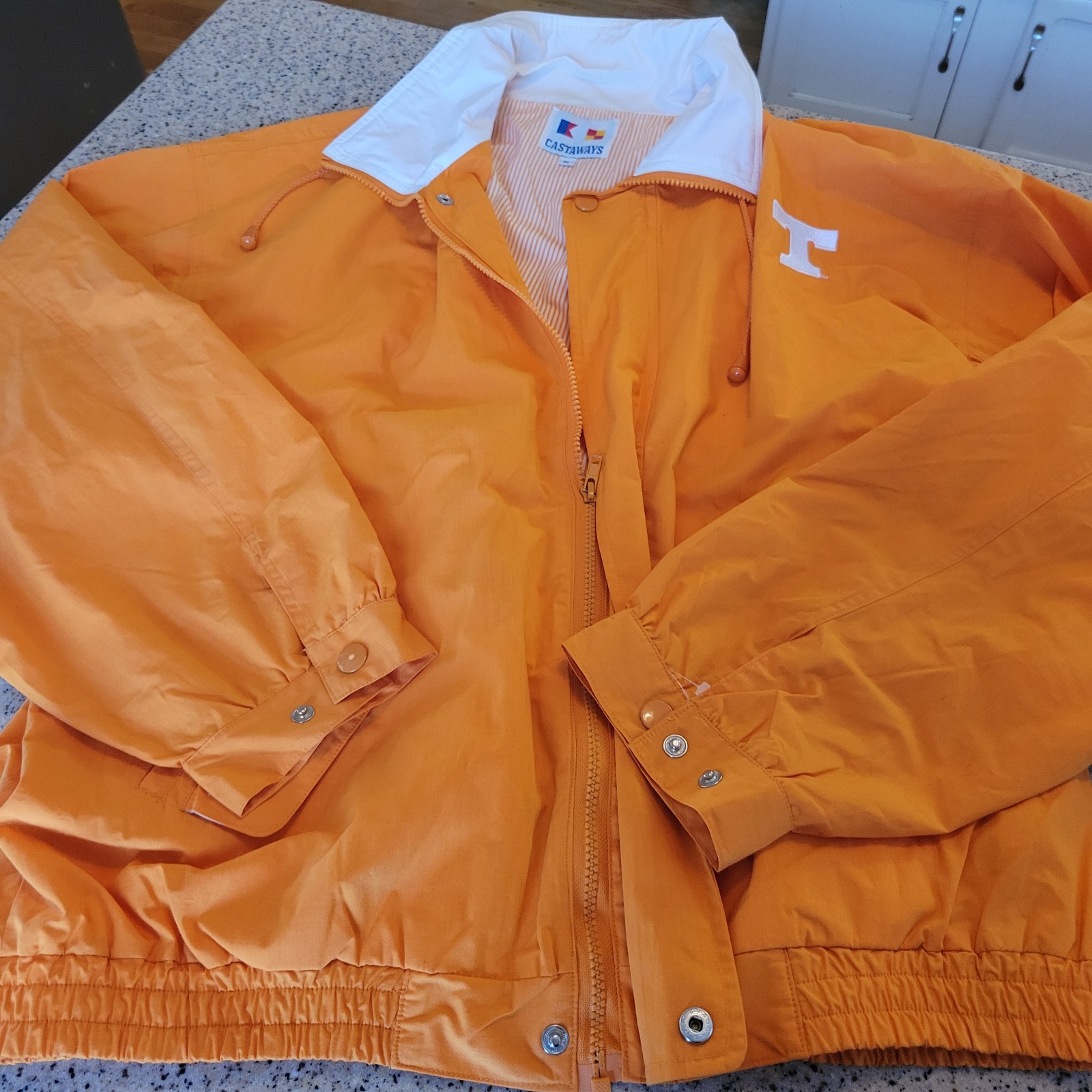 Tennessee Volunteers Mens SZ XL Castaways Vintage Jacket