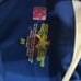 marina blue sp5der hoodie
