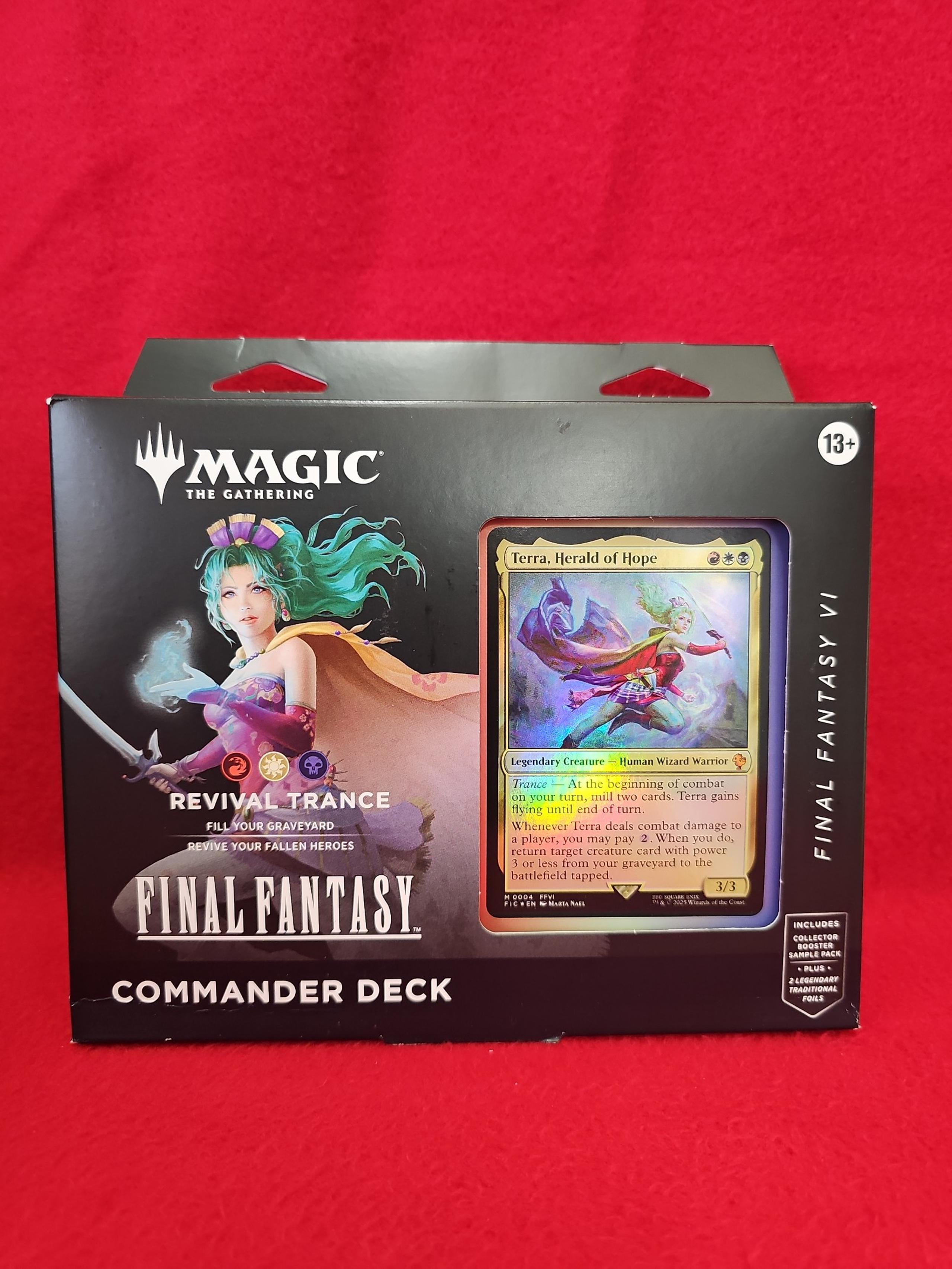 FINAL FANTASY Commander Deck - FINAL FANTASY VI Revival Trance - Commander: FINA