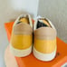 Miz Mooz Veronica Leather Sneaker Lightweight Yellow/White Size 10 Euro 41, NWT