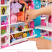Barbie Closet Playset, Workstation and Rotating Clothing Rack -rty8