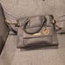 MICHAEL KORS GEORGIA SAFFIANO LEATHER SATCHEL BAG