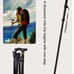 Metal Portable Walking Sticks Hiking Stick L5