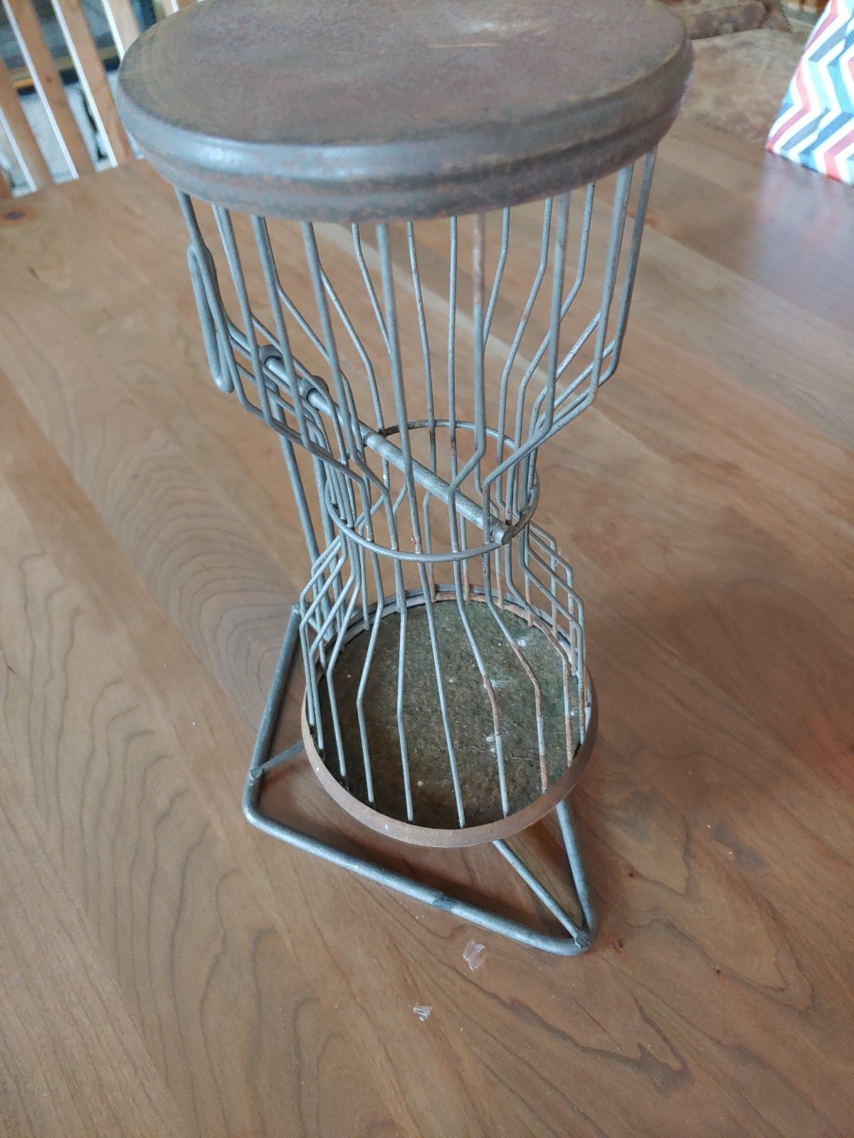 Antique dice or bingo shaker