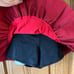 THE LINE UP POLKA DOT RED BLACK 2 PIECE RHINESTONE DANCE COSTUME CHILD SIZE 10