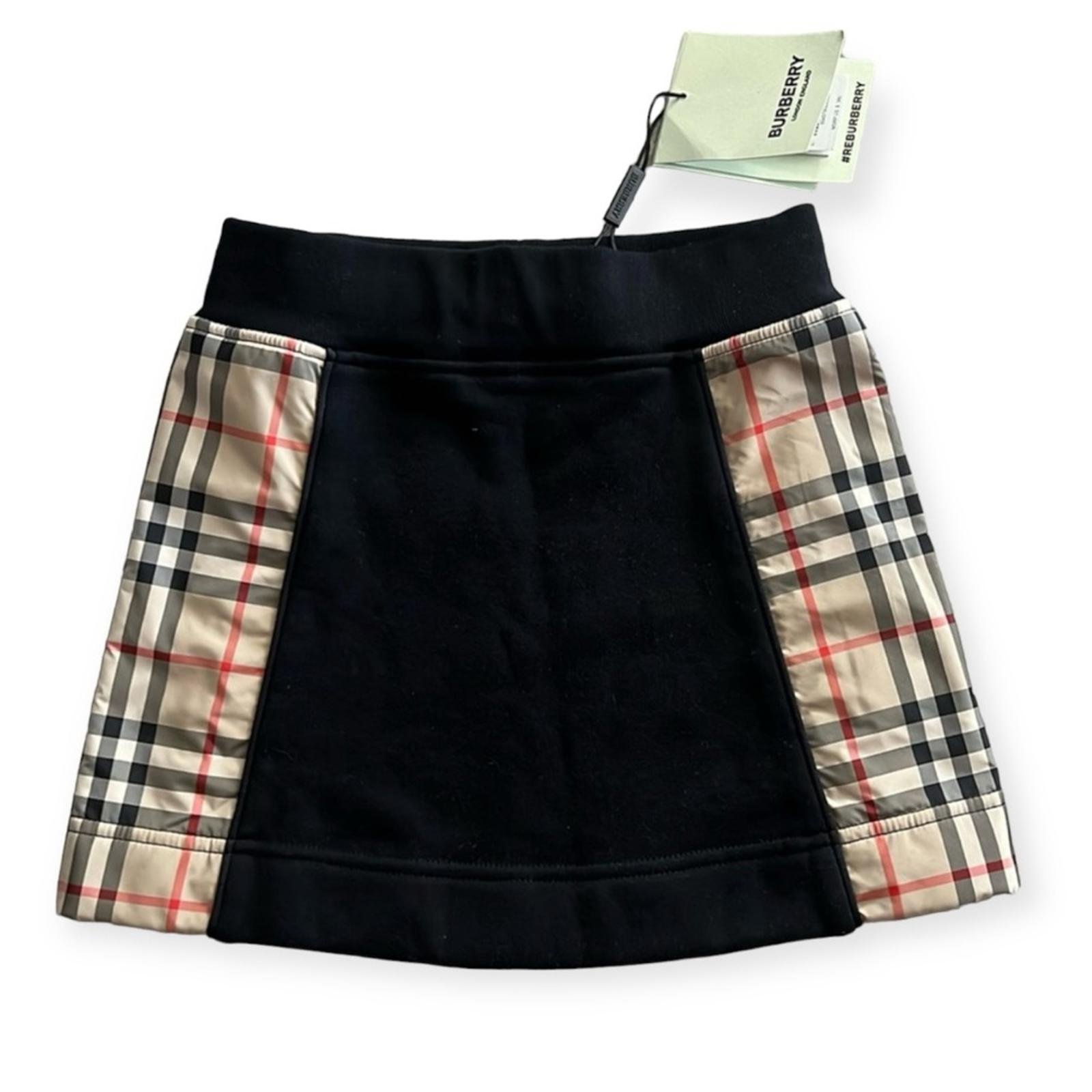 Burberry Nolen Skirt in Black, Size 3Y New with Tag, Retail 380