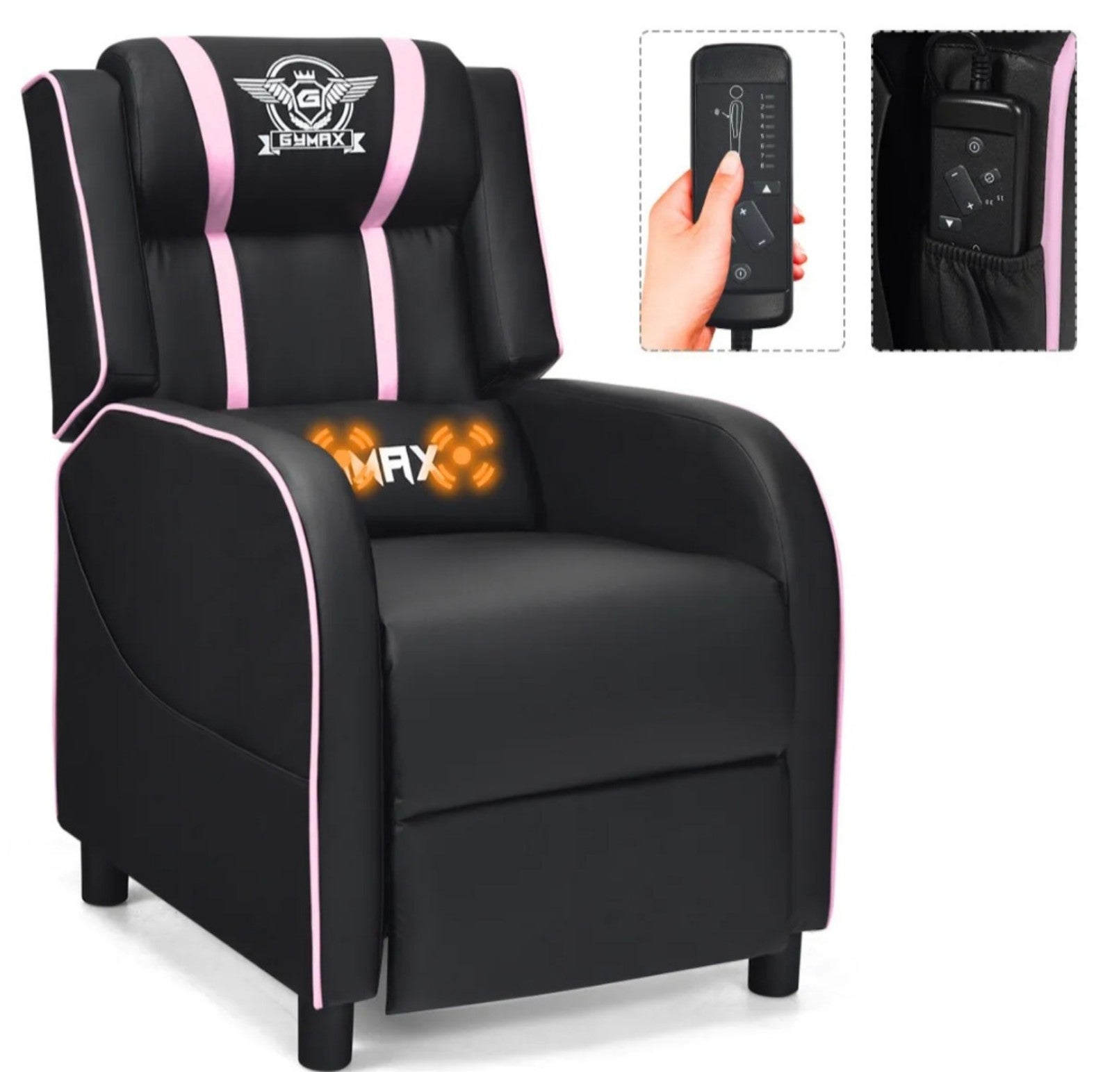 Massage Gaming Recliner Chair Racing Lounge Sofa