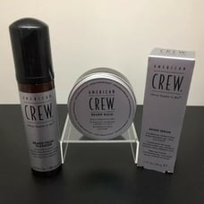 American Crew BEARD CARE KIT 3 PC Beard Oil / Beard Balm / Beard Cleanser