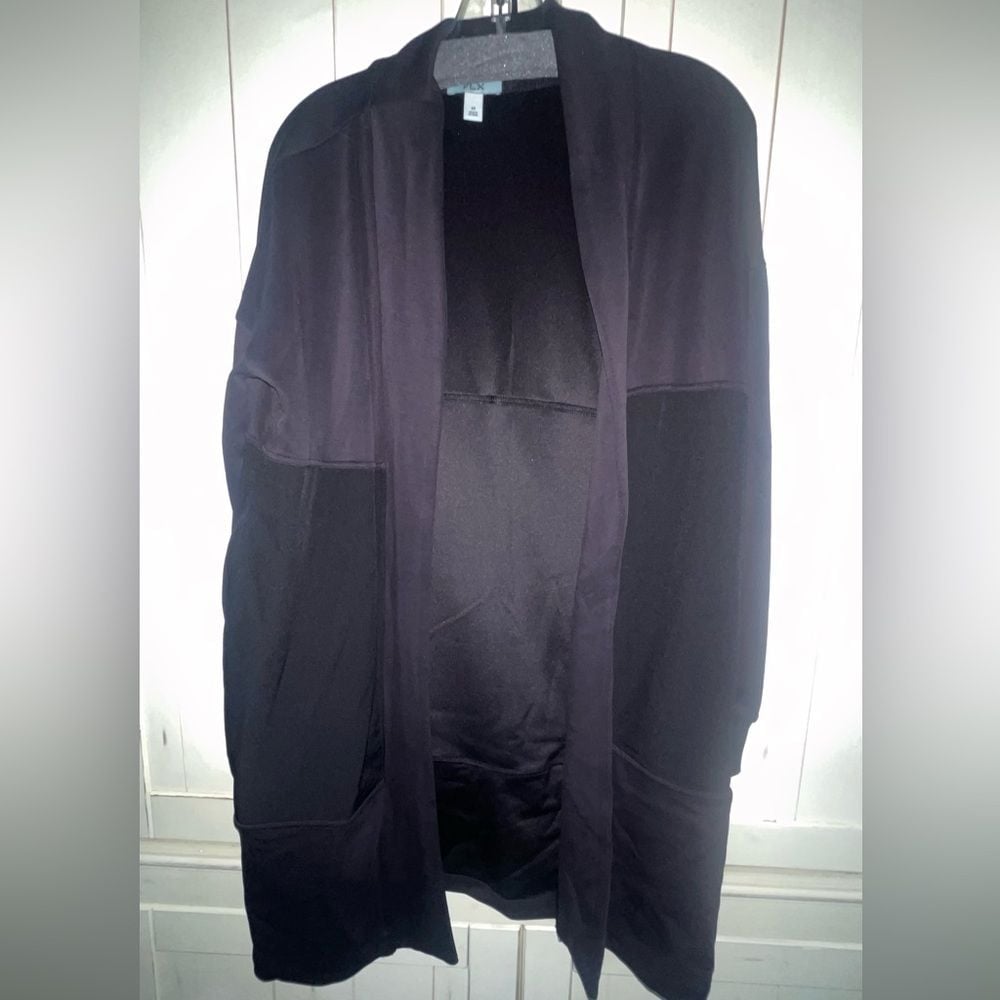 FLX Oversized Black Jacket