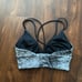 Lululemon Pushing Limits Bra Serigraph Starlight Black Multi / Black Size 4