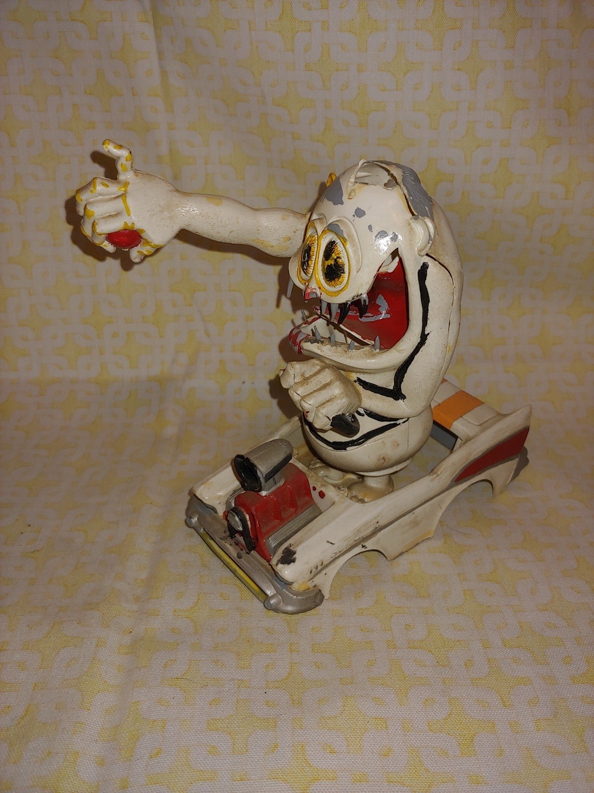 Vintage 60s 70s Rat Fink on sale Monster Hot Rod Car Toy